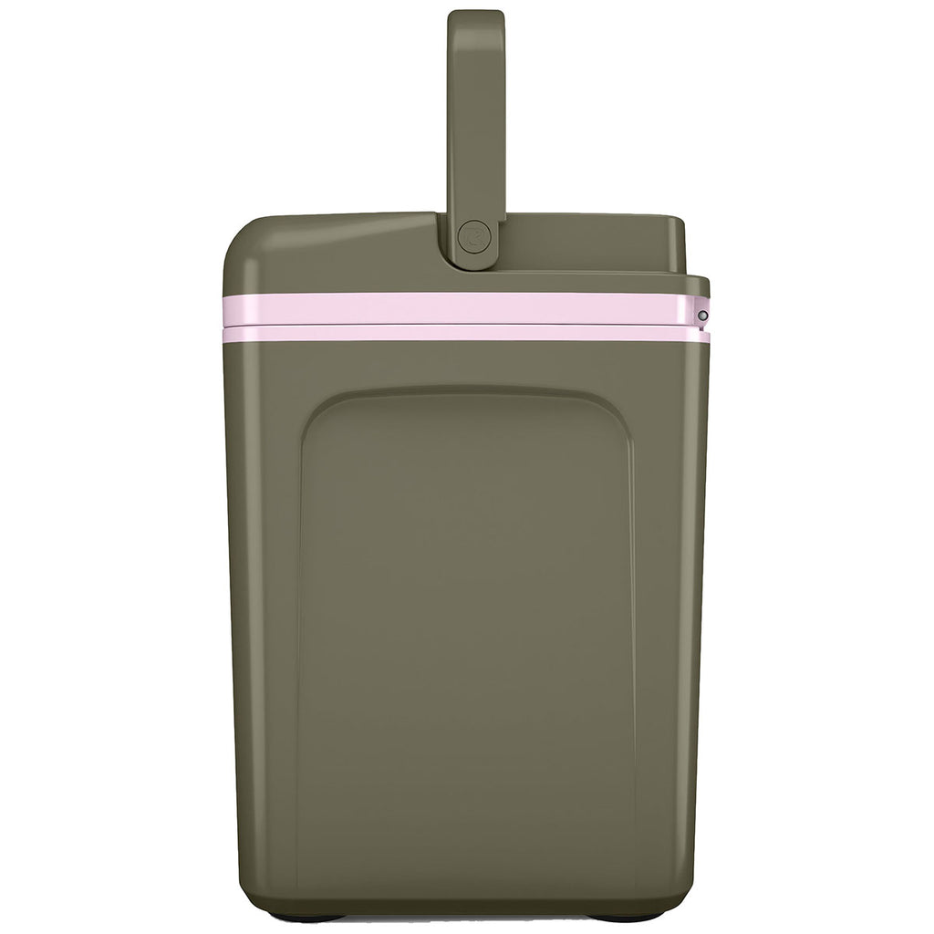 RTIC Olive/Pale Pink 8 QT Road Trip Personal Cooler