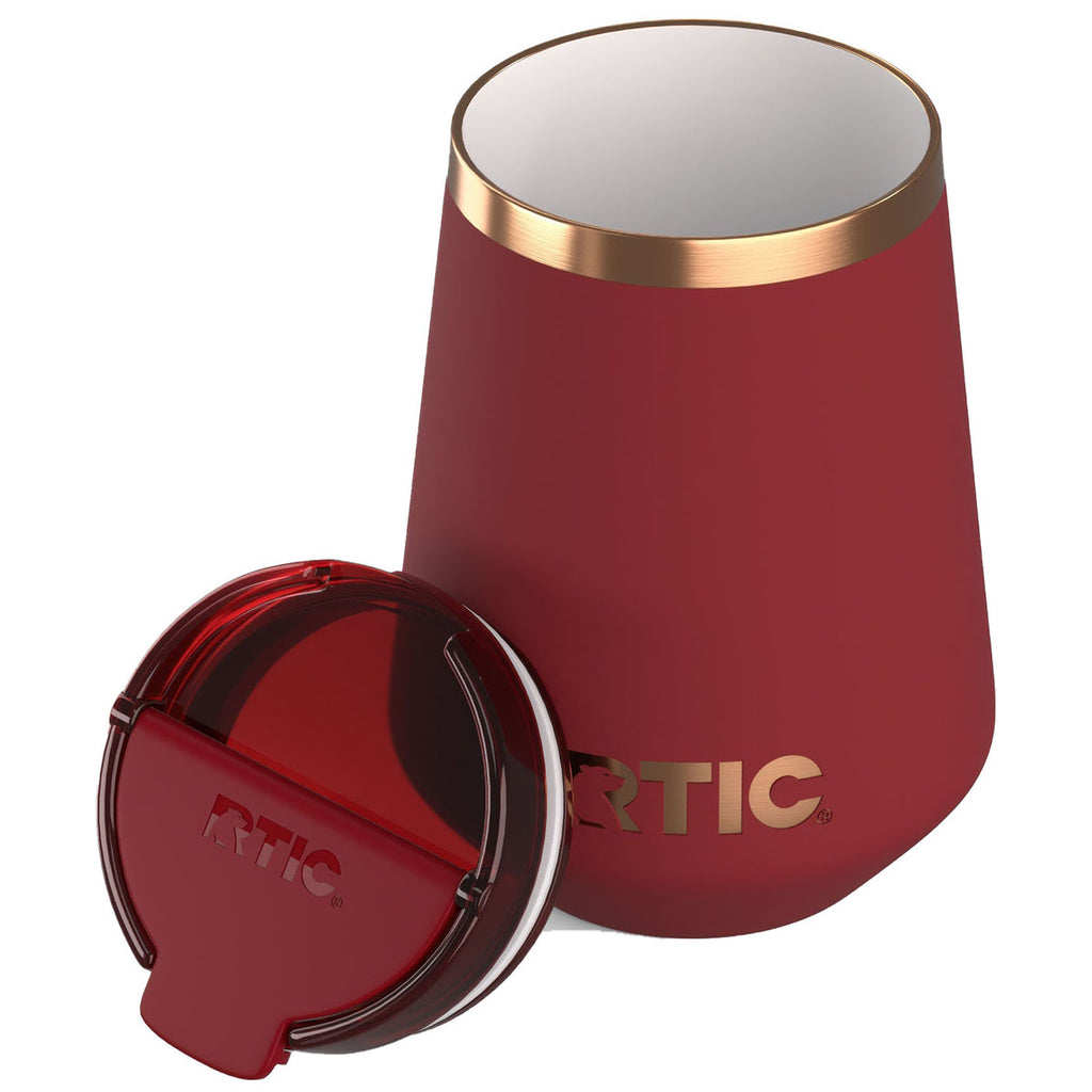 RTIC Black Cherry 12oz Happy Hour Wine Tumbler