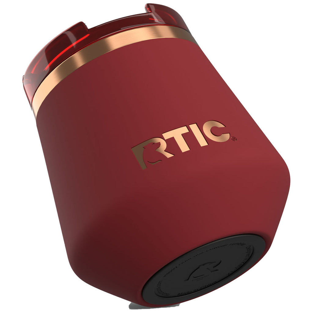RTIC Black Cherry 8oz Happy Hour Lowball Tumbler