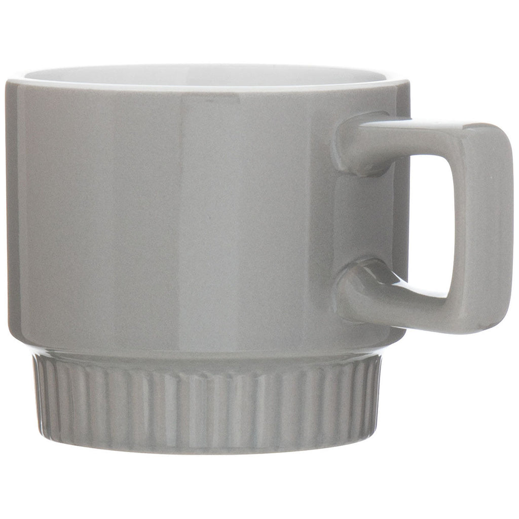 ETS Express Light Grey Loft 11oz Stackable Ceramic Mug