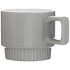 ETS Express Light Grey Loft 11oz Stackable Ceramic Mug