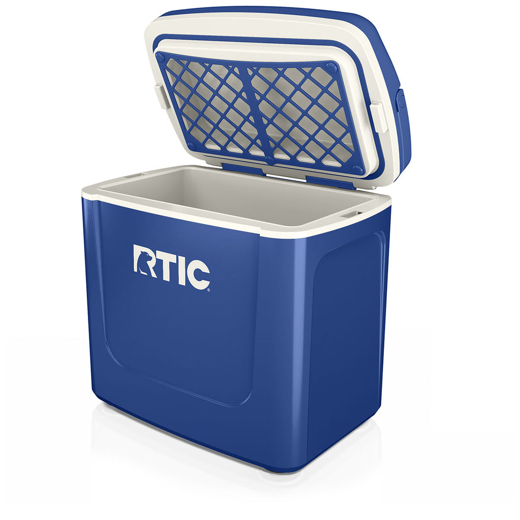 RTIC Cobalt & White 8 QT Road Trip Personal Cooler