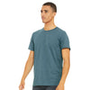 Bella + Canvas Unisex Heather Deep Teal Jersey Short-Sleeve T-Shirt