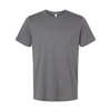 Bella + Canvas Unisex Solid Asphalt Blend CVC Jersey Tee
