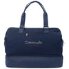 Hit Navy The Weekender Travel Bag With Drop Bottom
