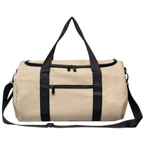 Hit Beige Hudson rPET Leatherette Duffel Bag