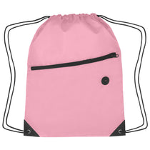 Hit Pink Sports Pack With Front Zipper