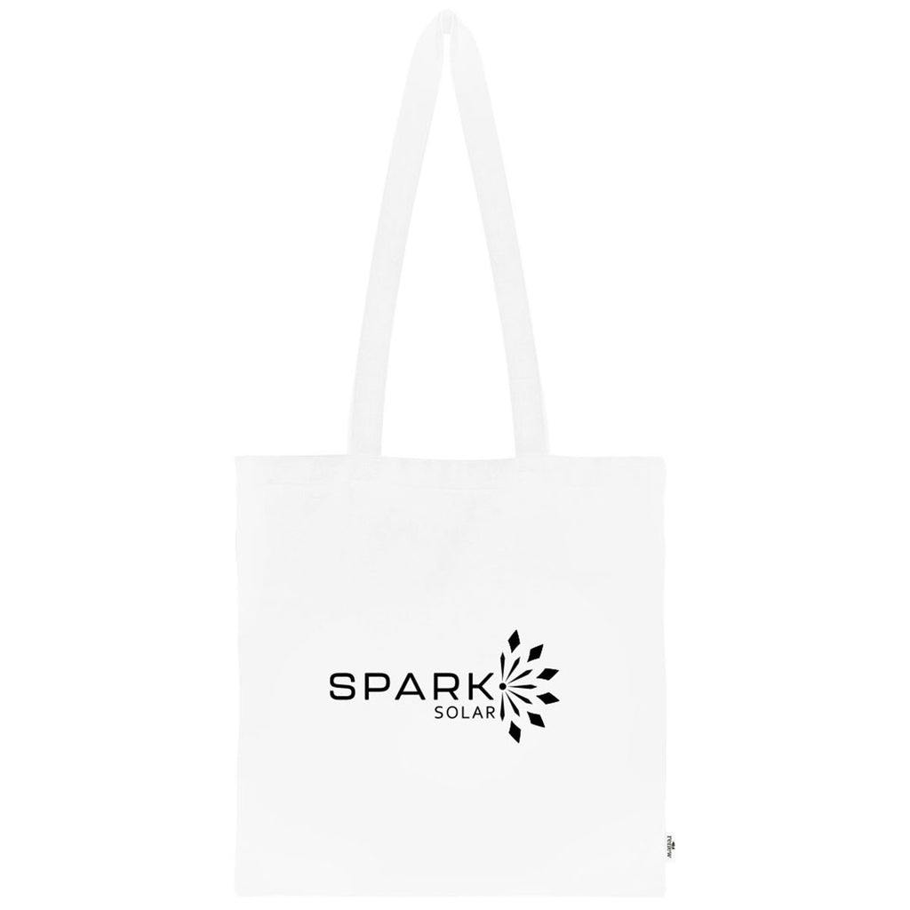 Hit White Jones Recycled Cotton Tote Bag