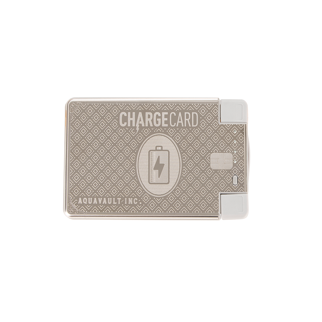 AquaVault Platinum ChargeCard Power Bank 2,300 mAh