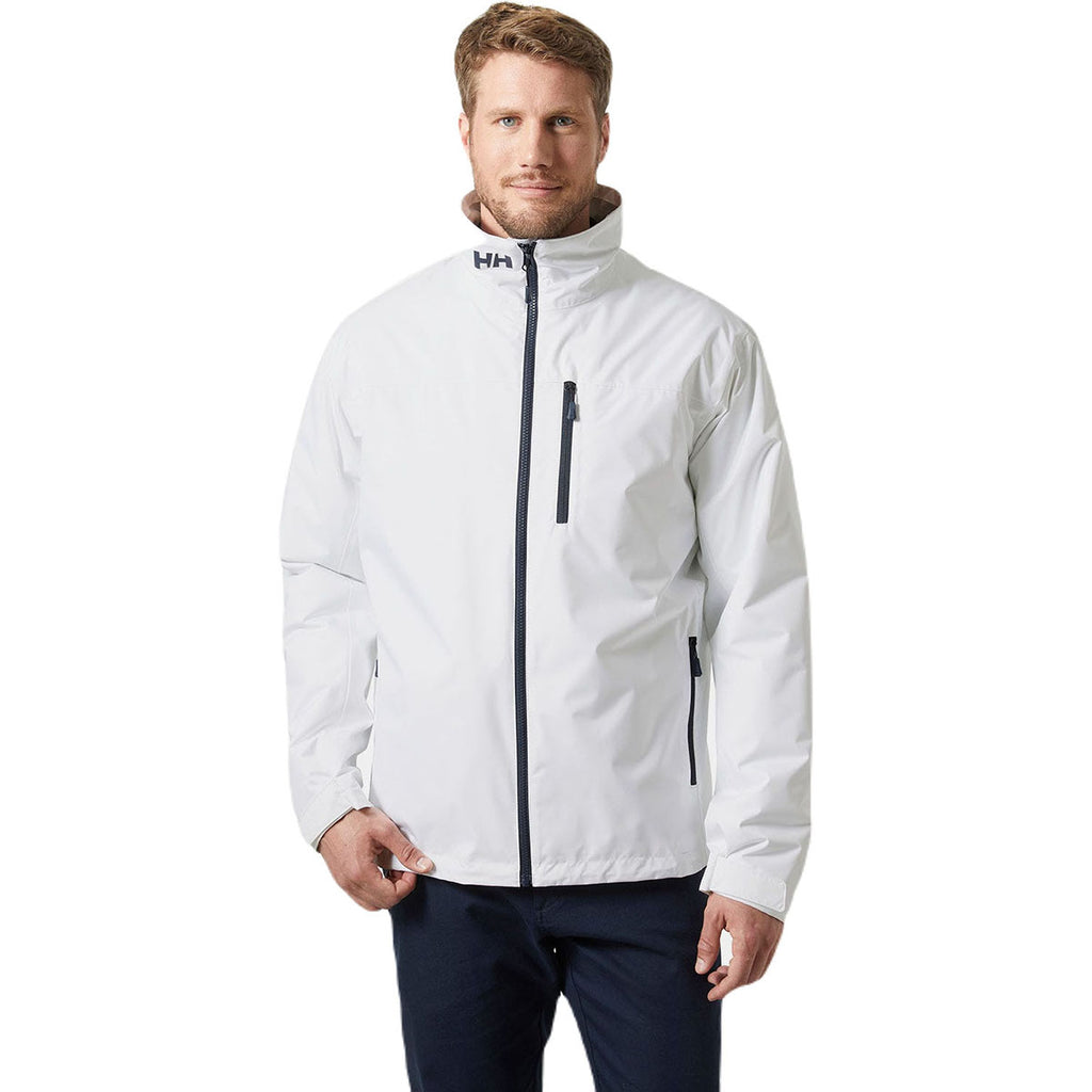 Helly Hansen Men's White Crew Midlayer Jacket 2.0