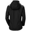 Helly Hansen Women's Black Crew Hooded Midlayer Jacket 2.0