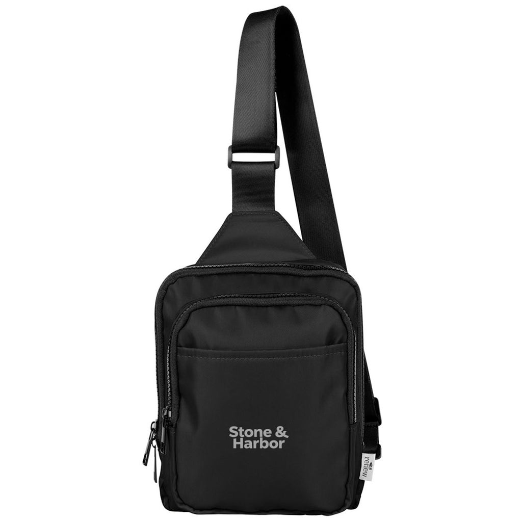 HIT Black Anywhere rPET Sport Sling Bag