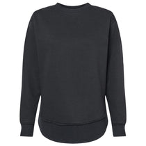 LAT Women's Black Weekend Fleece Crewneck Sweatshirt