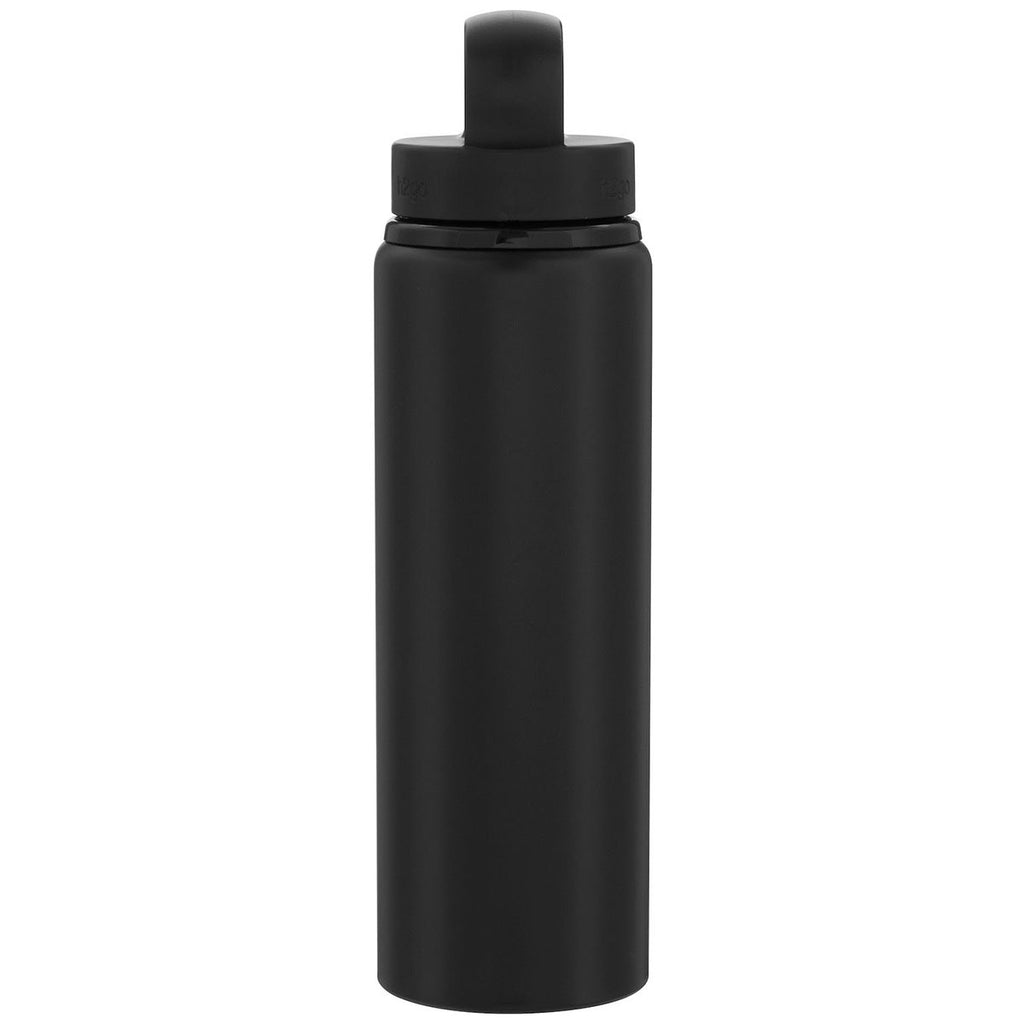 H2Go Matte Black Virtue 26oz Aluminum Bottle