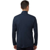 AllPro Men's Navy Pro-Lock Performance Quarter-Zip Pullover