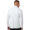 AllPro Men's White Pro-Lock Performance Quarter-Zip Pullover
