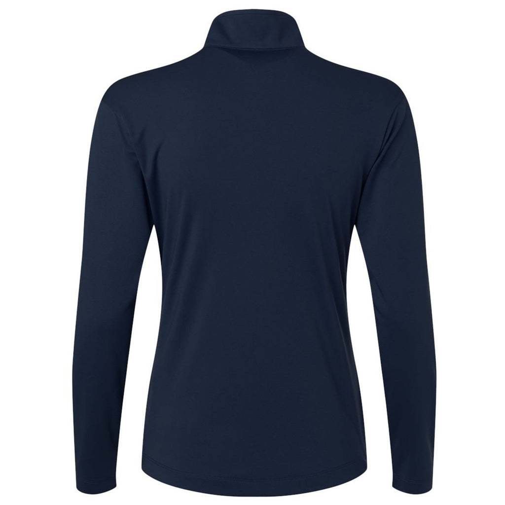 AllPro Women's Navy Pro-Lock Performance Quarter-Zip Pullover