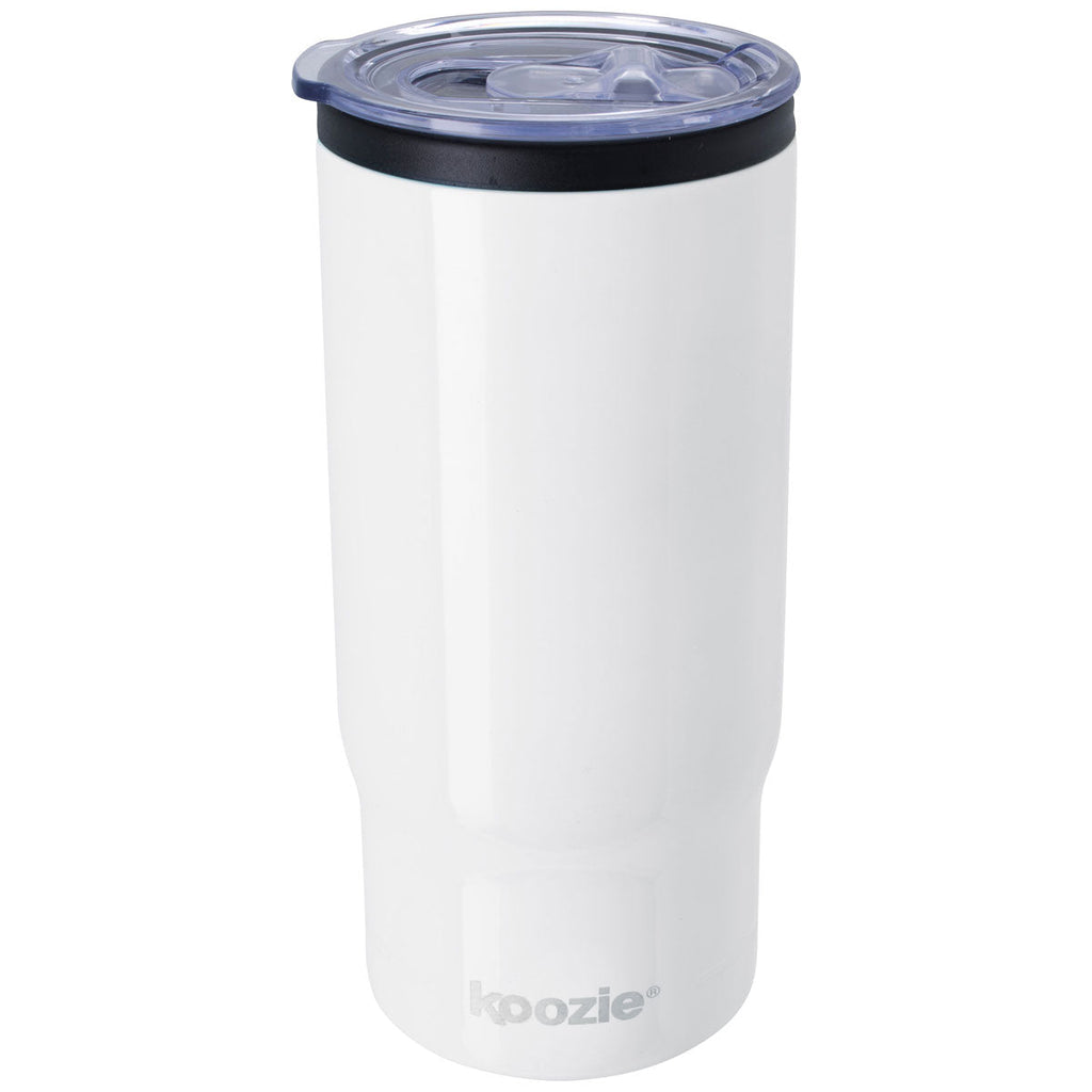 48-Hour Koozie White Slim Triple Vacuum Tumbler - 15 oz