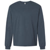 Bella + Canvas Men's Vintage Navy 7.5 oz Heavyweight Long Sleeve Tee