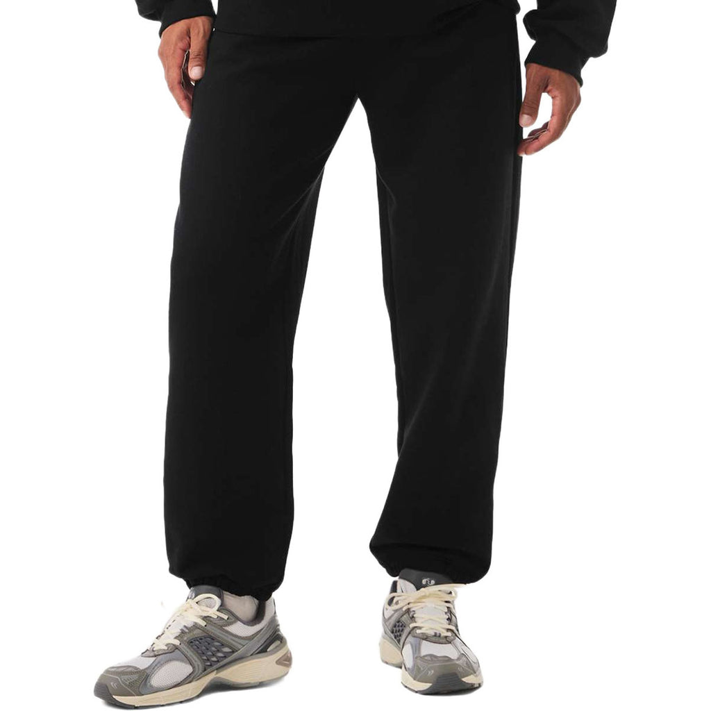 Bella + Canvas Men's Black 10 oz. Heavyweight Sweatpants