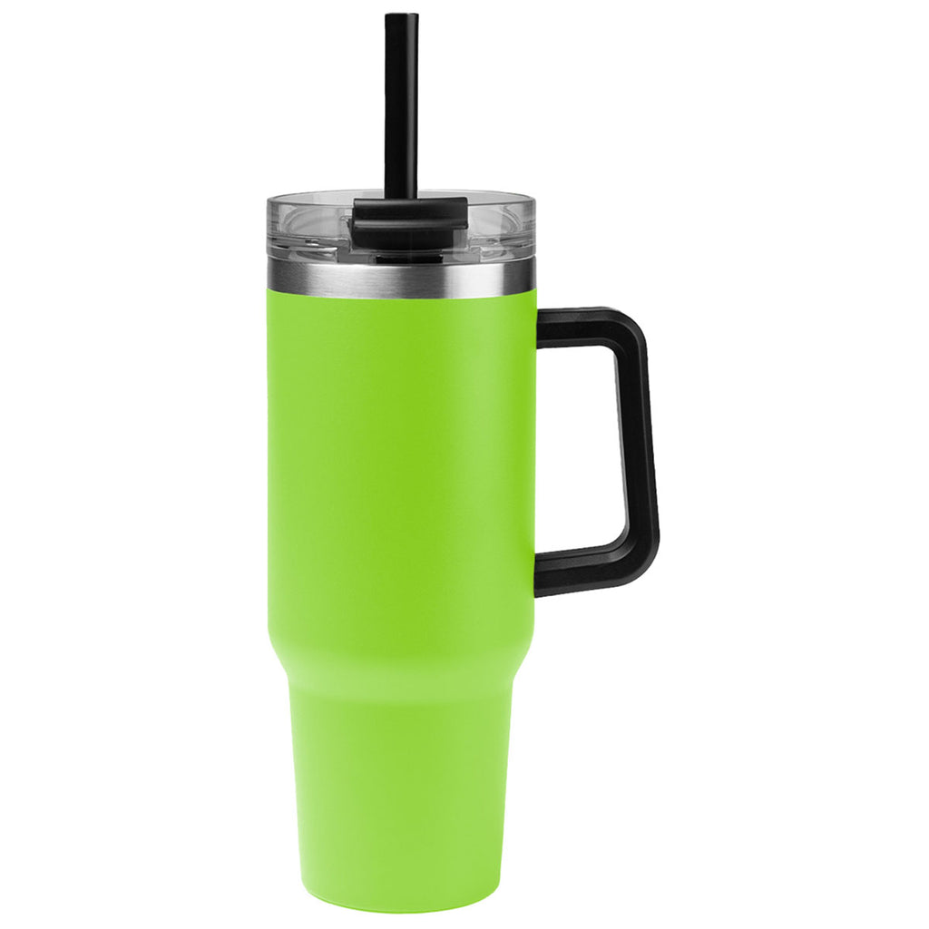 Hit Lime Green 40 Oz. Intrepid Stainless Steel Tumbler