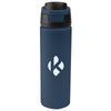 Hit Navy with Black 24 Oz. Pop Sip Recycled Stainless Steel Bottle