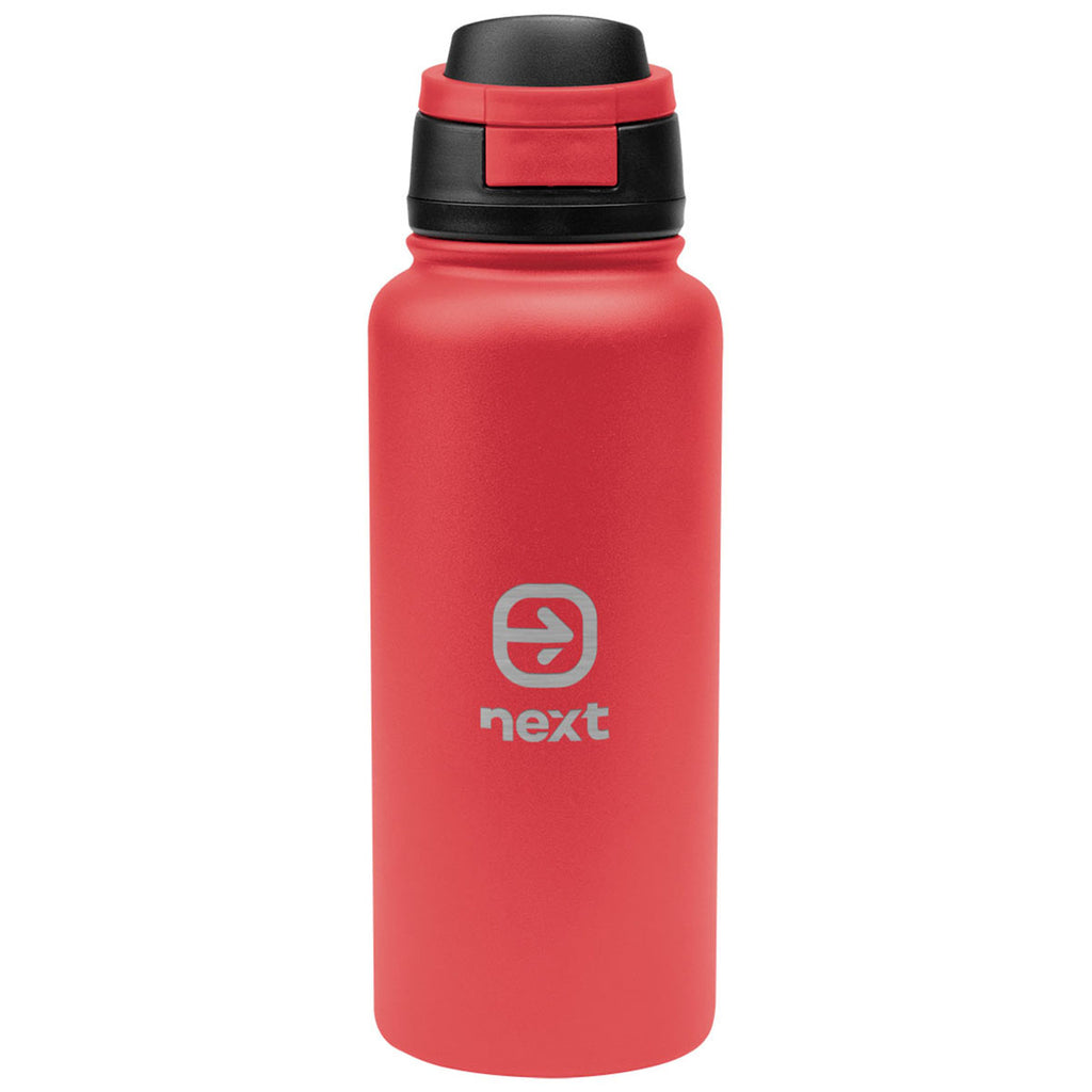 Hit Red with Black 32 Oz. Pop Sip Recycled Stainless Steel Bottle