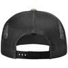 Richardson Khaki/Black Acrylic-Wool Blend Flatbill Trucker