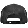 Richardson Loden/Black Acrylic-Wool Blend Flatbill Trucker