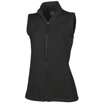 Charles River Women's Charcoal Heather Franconia Quilted Vest