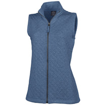 Charles River Women's Storm Blue Heather Franconia Quilted Vest