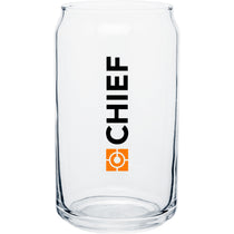 ETS Clear 16 oz. Glass Soda Can