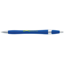 Good Value Blue with Blue Ink Chrome Dart Pen