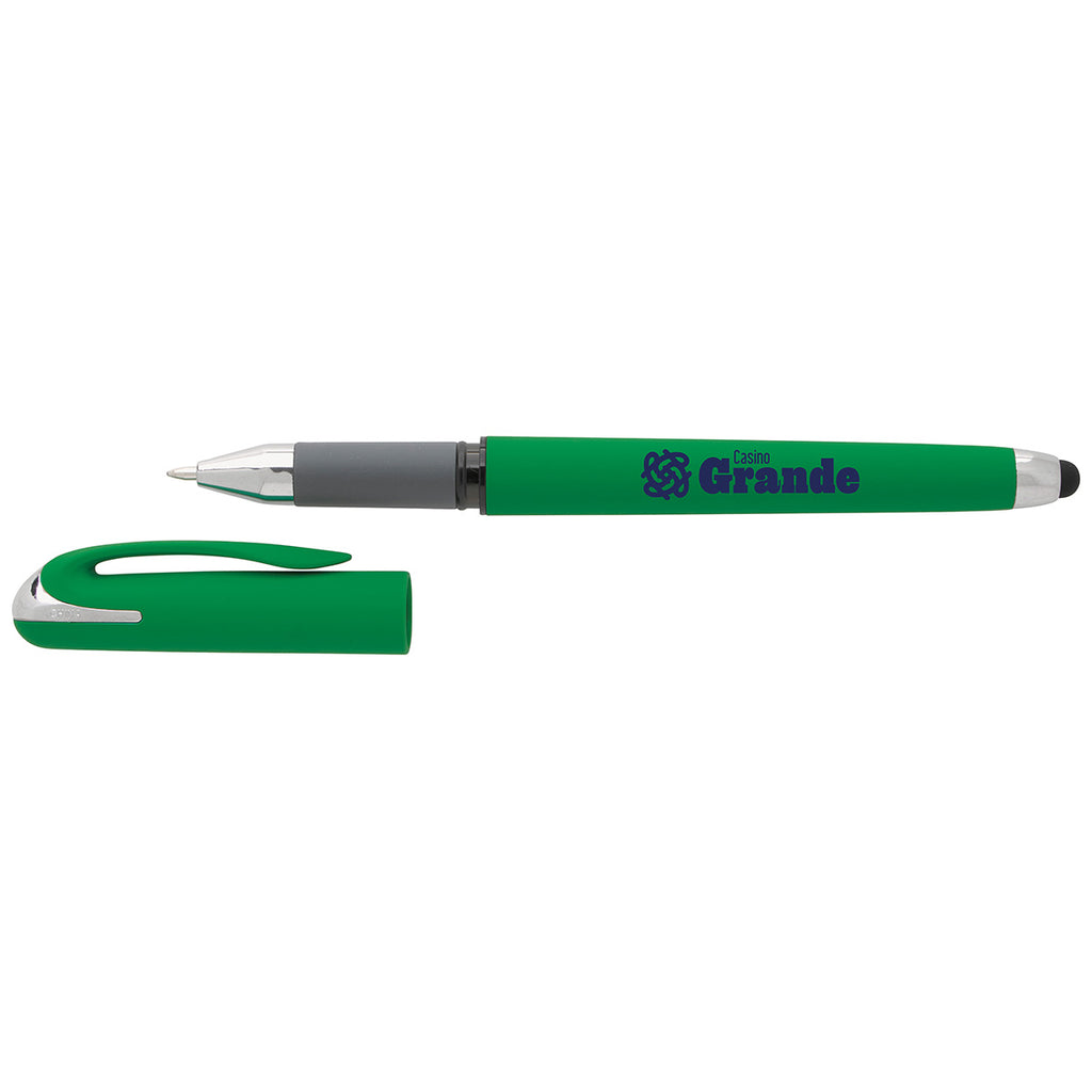 Good Value Lime Green Cyber Stylus Gel Pen