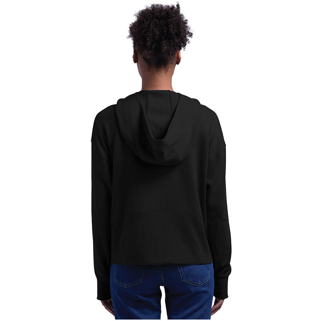 Charles River Women's Black Willow Full Zip Hoodie