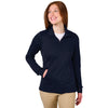 Charles River Women's Navy Nu Fitness Quarter Zip