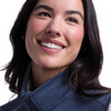 Charles River Women's Navy Heather Pacific Heathered Fleece Vest