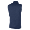 Charles River Women's Navy Heather Pacific Heathered Fleece Vest