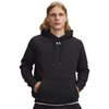 Under Armour Men's Black/White Icon Fleece Team Hoodie