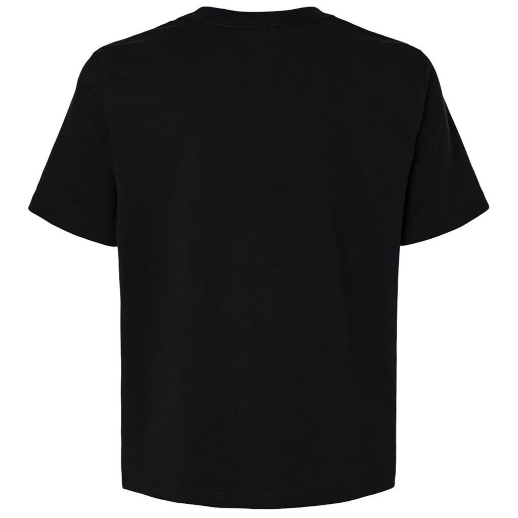Bella + Canvas Women's Black 6 oz Heavyweight Tee