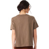 Bella + Canvas Women's Vintage Brown 6 oz Heavyweight Tee