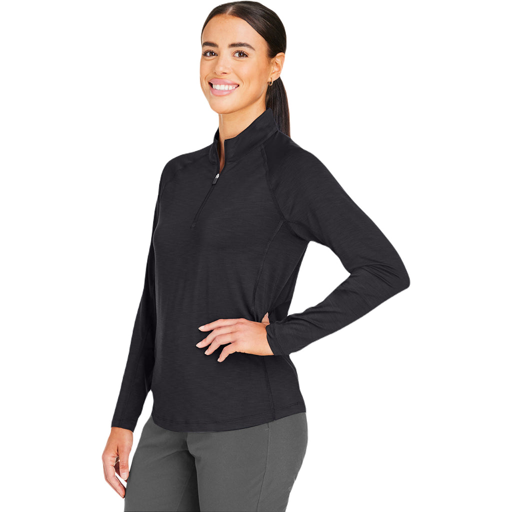 Puma Golf Women's Puma Black You-V Quarter-Zip