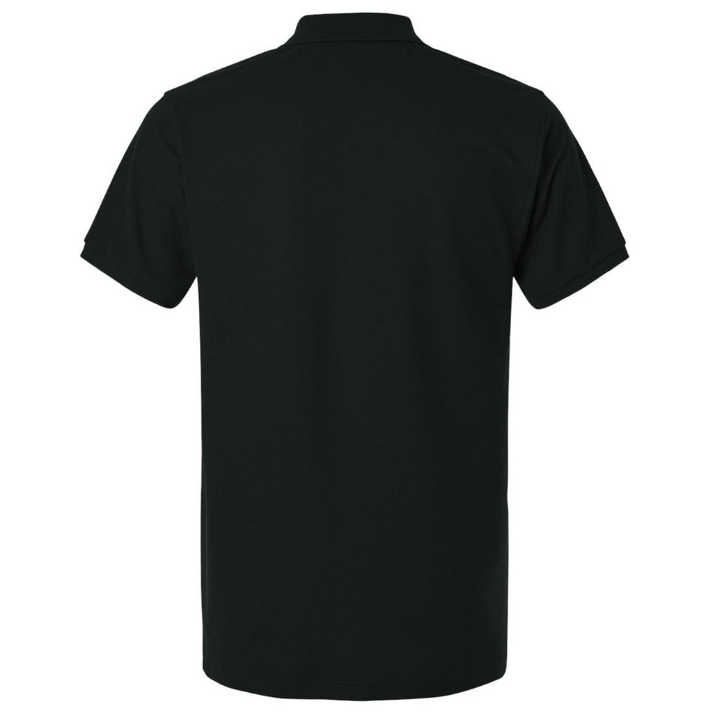 AllPro Men's Black Pique Polo