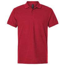 AllPro Men's Red Pique Polo