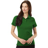 AllPro Women's Olive Green Pique Polo