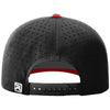 Richardson Black/Black/Red Laser Perf R-Flex Snapback