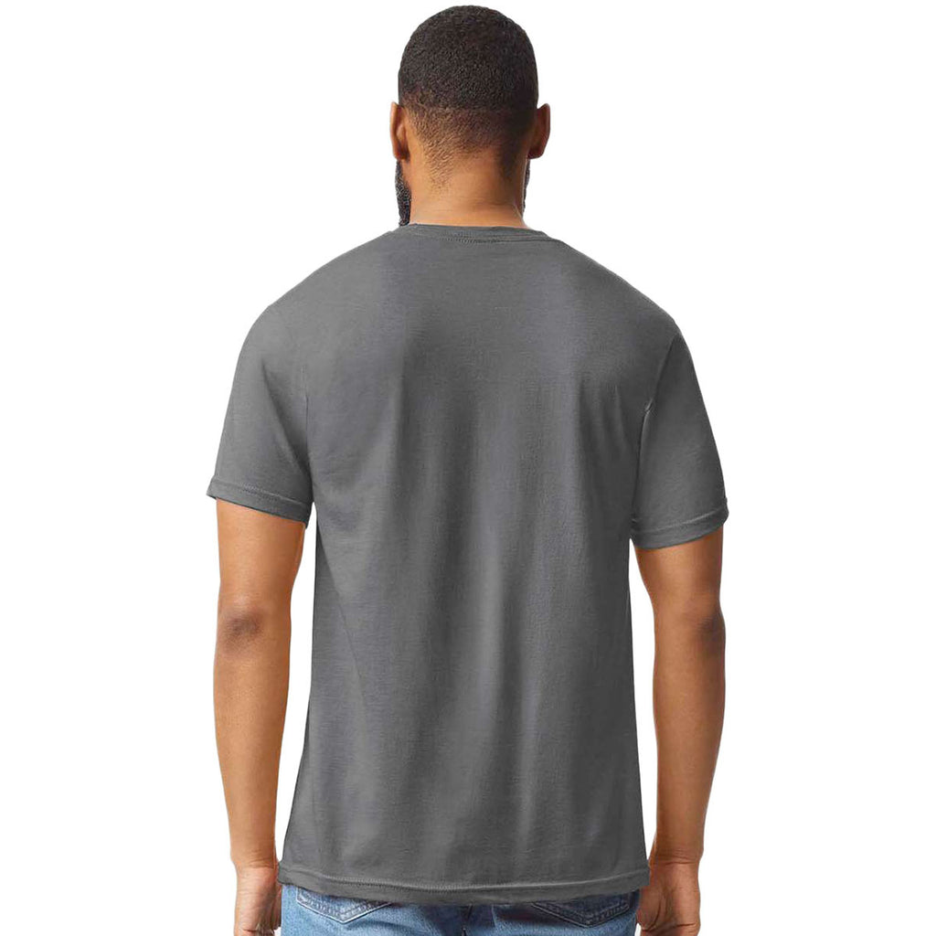 Gildan Unisex Gunmetal Softstyle CVC T-Shirt