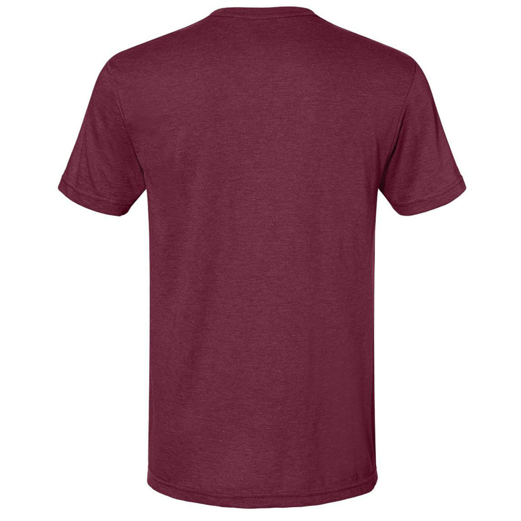 Gildan Unisex Maroon Mist Softstyle CVC T-Shirt