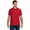 Gildan Men's Red Softstyle Pique Polo