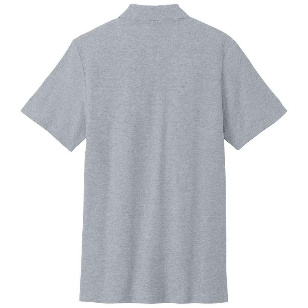 Gildan Men's Ring Spun Sport Grey Softstyle Pique Polo